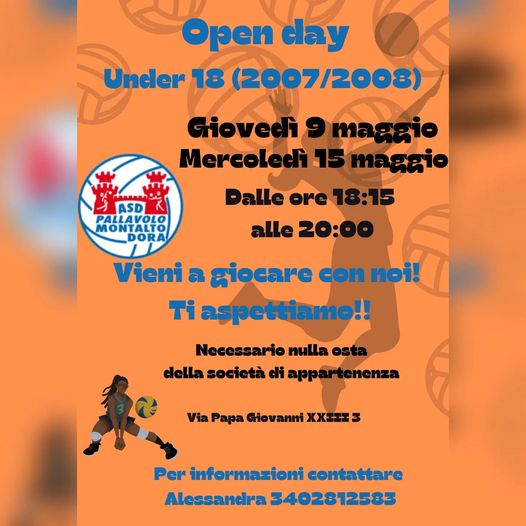 Open Day Under 18