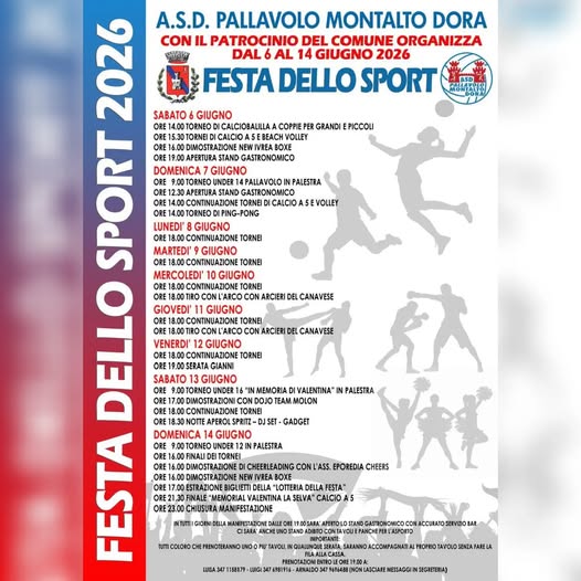 FESTA DELLO SPORT 2026